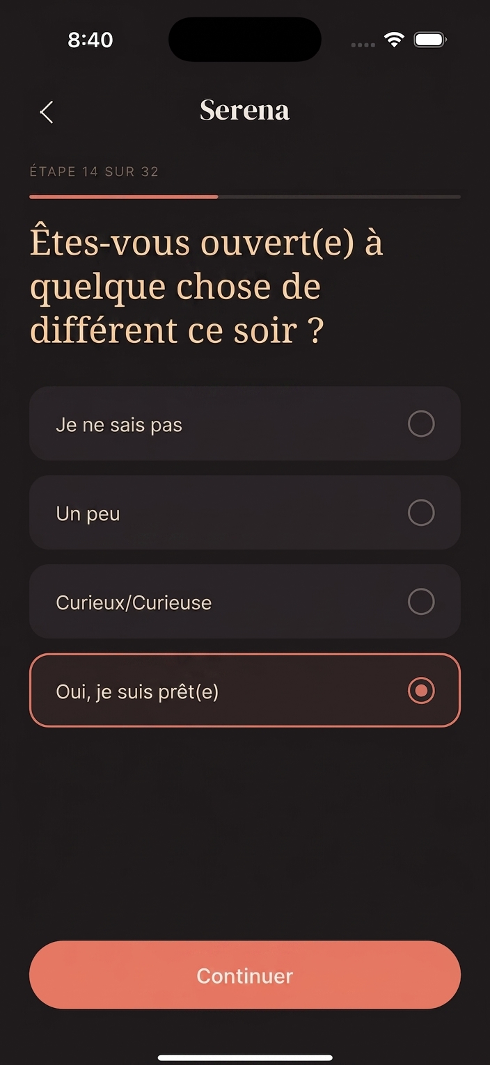 L'état réceptif