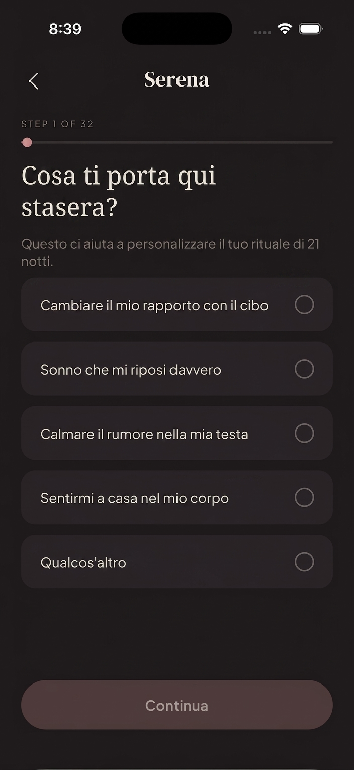 Personalised onboarding