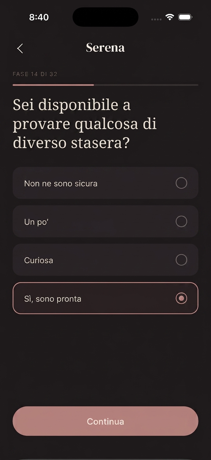 Lo stato ricettivo